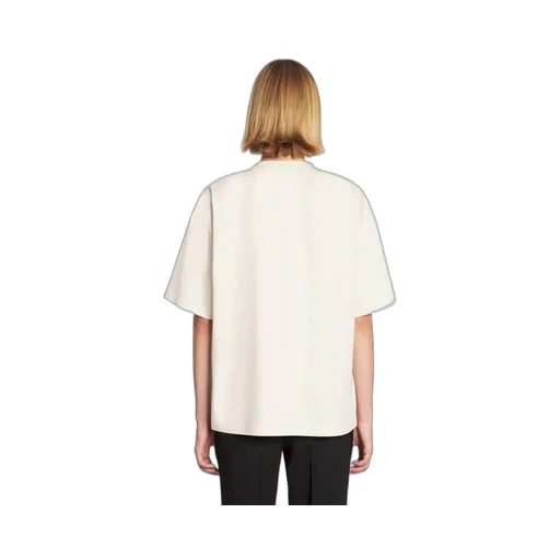 Lanvin Logo Embroidered Crewneck T-Shirt