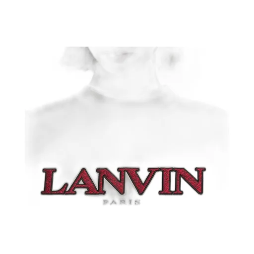 Lanvin Logo Embroidered Crewneck T-Shirt