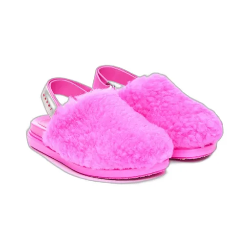 Marni Logo Patch Slingback Sandals