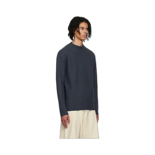 Jil Sander Mock Neck Knitted Jumper