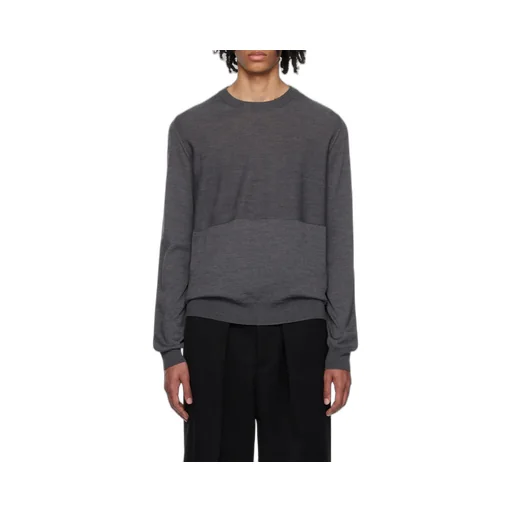 Crew-Neck Wool Sweater