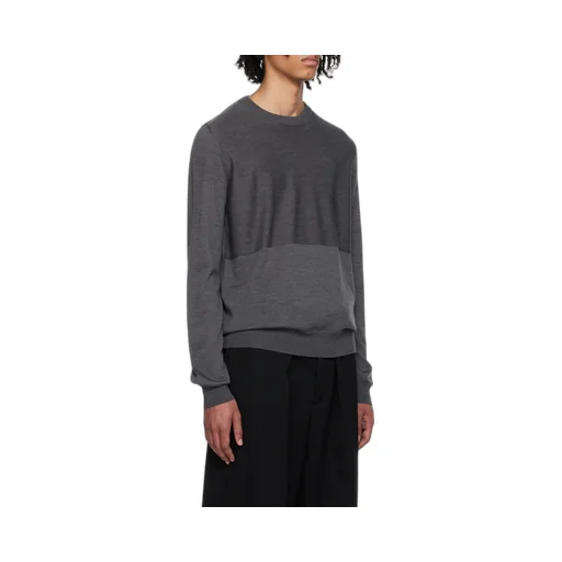 Crew-Neck Wool Sweater