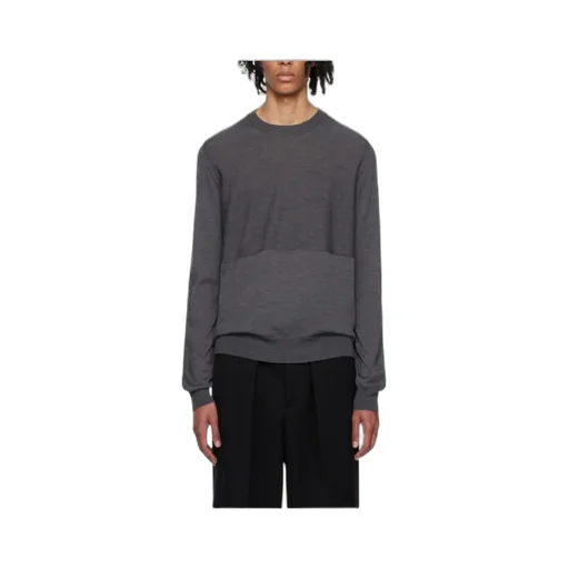 Crew-Neck Wool Sweater