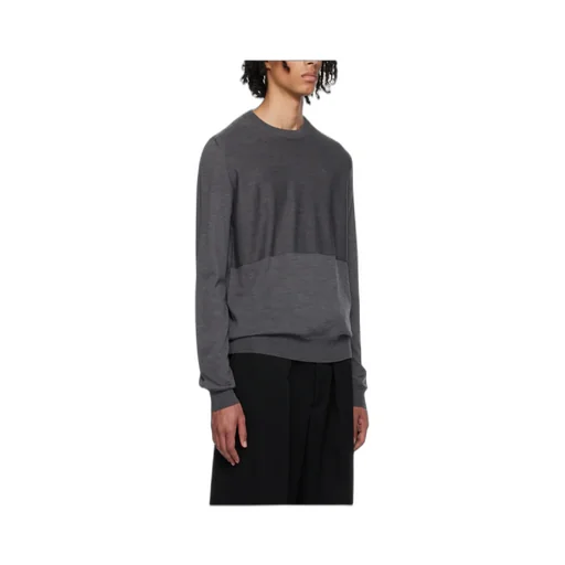 Crew-Neck Wool Sweater