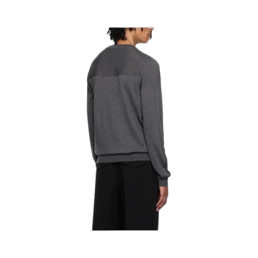 Crew-Neck Wool Sweater