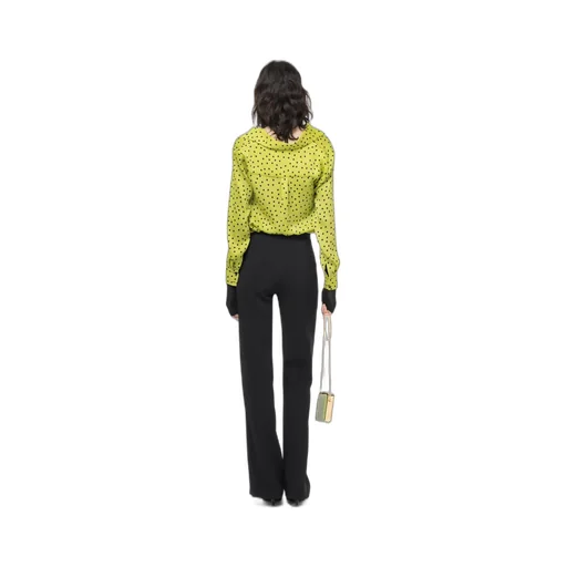 Pinko High Waist Flared Trousers