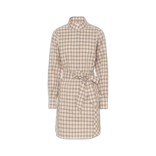 Checked Lace Dress
