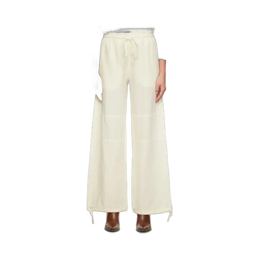 Drawstring-Detail Palazzo Pants