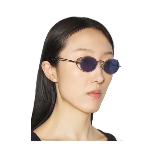 The Silver 55-3175 Round-Frame Sunglasses