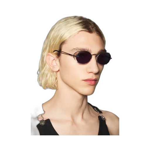 The Silver 55-3175 Round-Frame Sunglasses