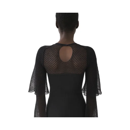 Round Neck Lace Sweater