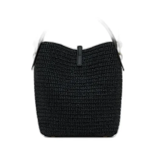 Saint Laurent Le 37 Logo Plaque Bucket Bag