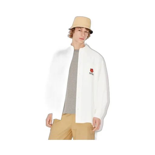 Kenzo Boke Flower Embroidered Buttoned Shirt
