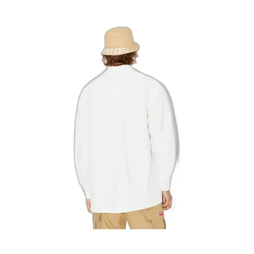 Kenzo Boke Flower Embroidered Buttoned Shirt
