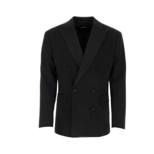 Dsquared2 Double-Breasted Long-Sleeved Blazer