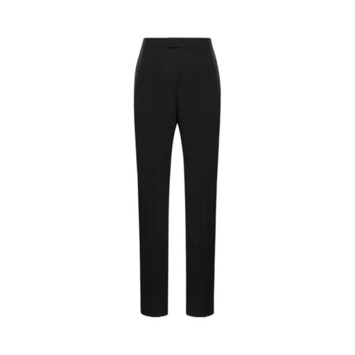 Alexander Mcqueen Wide-Leg Tuxedo Trousers