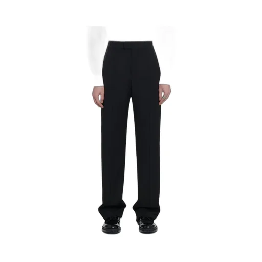 Alexander Mcqueen Wide-Leg Tuxedo Trousers