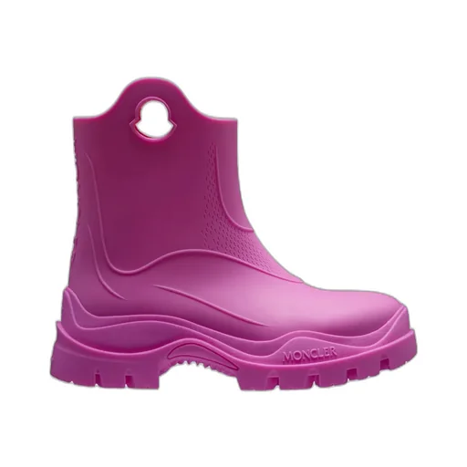 Moncler Misty Round-Toe Rain Boots