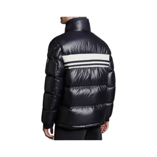 Moncler Logo Embroidered Zip-Up Puffer Jacket