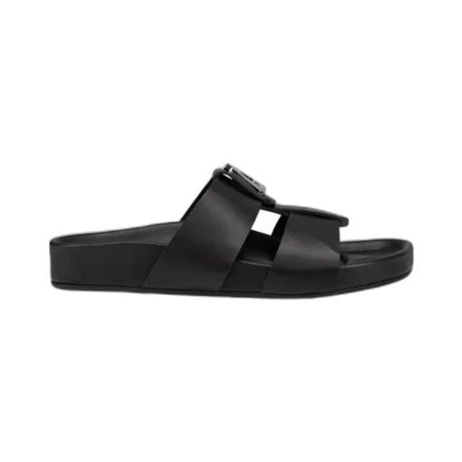 Christian Louboutin Dhabubizz Logo Plaque Sandals