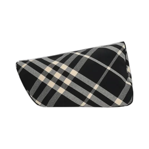Burberry Shield Check-Jacquard Messenger Bag