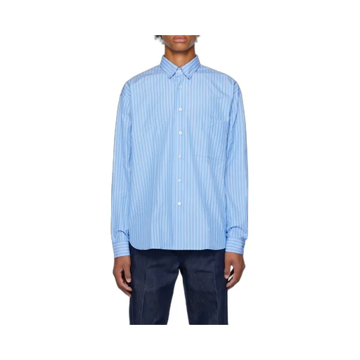 Lanvin Striped Straight Hem Shirt