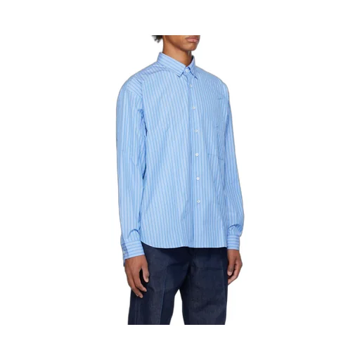 Lanvin Striped Straight Hem Shirt