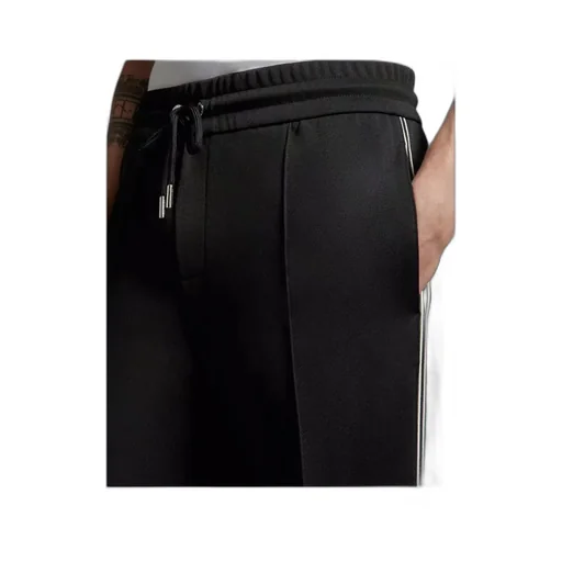 Moncler Logo Patch Elastic Waist Jogging Pants