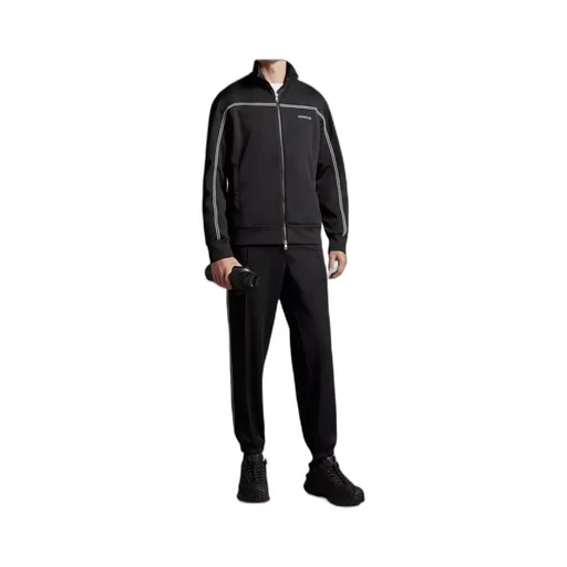 Moncler Logo Patch Elastic Waist Jogging Pants