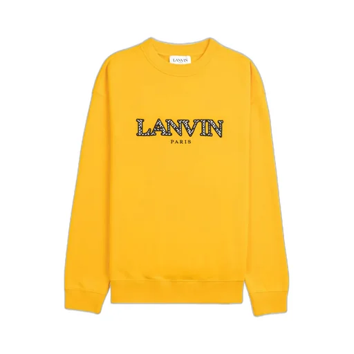 Lanvin Logo Embroidered Crewneck Sweatshirt