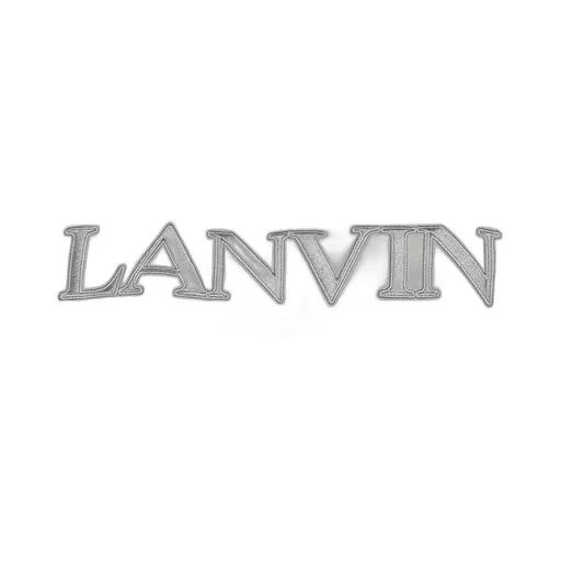 Lanvin Logo Embroidered Drawstring Hoodie