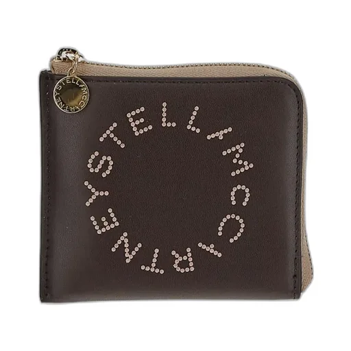 Stella Mccartney Logo Perforated Card Holder