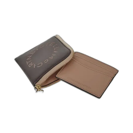 Stella Mccartney Logo Perforated Card Holder