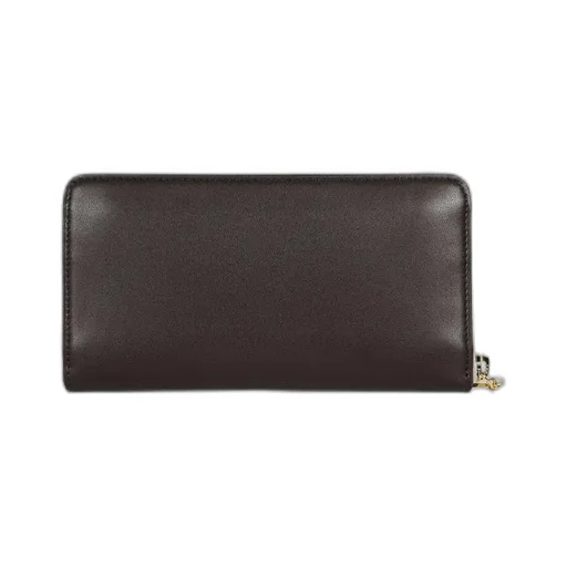 Logo-Print Faux-Leather Wallet