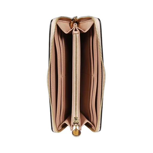 Logo-Print Faux-Leather Wallet