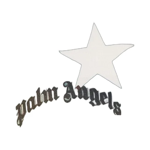 Palm Angels Sprayed Stars Crewneck T-Shirt