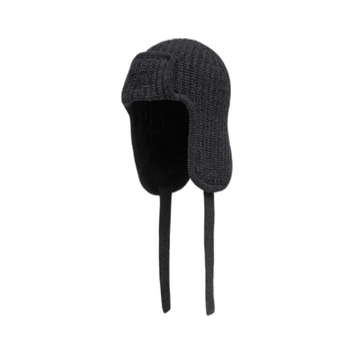 Fendi Ribbed Beanie Hat