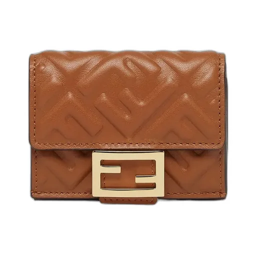 Fendi F Is Fendi Embossed Wallet