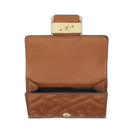 Fendi F Is Fendi Embossed Wallet