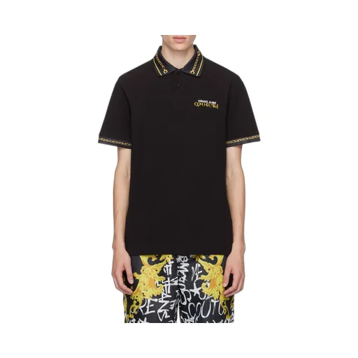 Chain-Link Polo Shirt