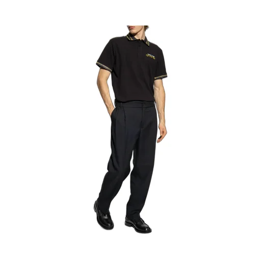 Chain-Link Polo Shirt