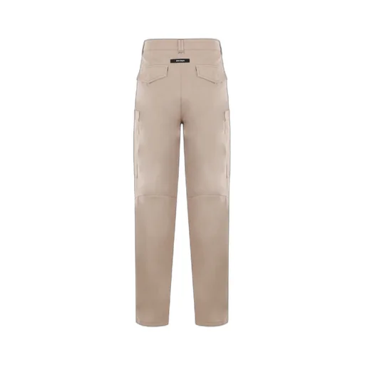 Palm Angels Mid-Rise Wide-Leg Pants