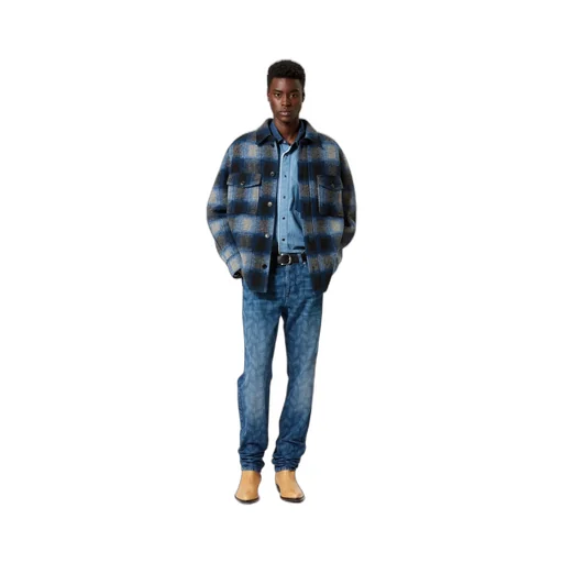 Isabel Marant Checked Long-Sleeved Shirt