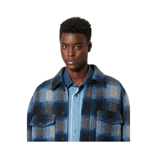 Isabel Marant Checked Long-Sleeved Shirt