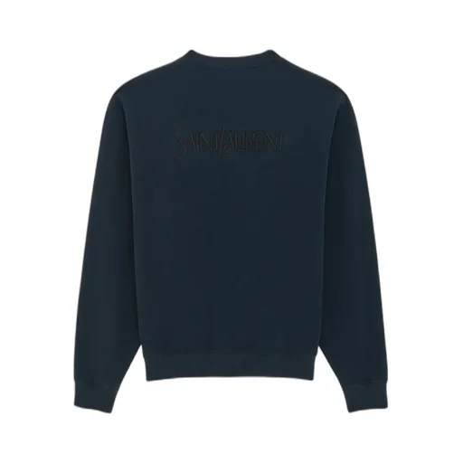 Saint Laurent Crewneck Long-Sleeved Sweatshirt
