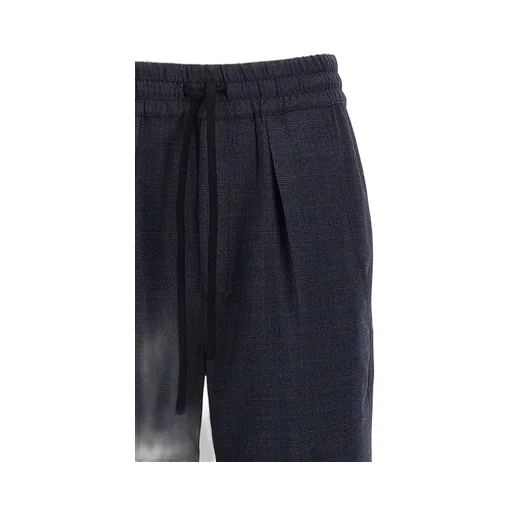 Priska Checked Stretch-Wool Trousers