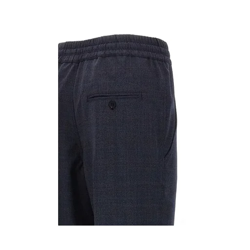 Priska Checked Stretch-Wool Trousers