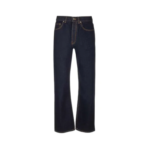 Palm Angels Logo-Embroidered Jeans