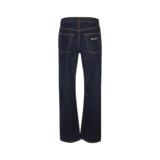 Palm Angels Logo-Embroidered Jeans