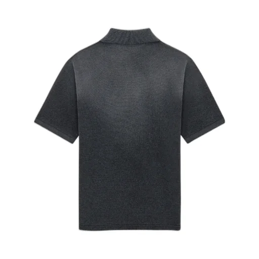 Saint Laurent Cassandre Short-Sleeved Polo Shirt
